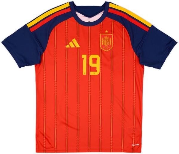 NAMESET LAMINE YAMAL 19 AUTHENTIC TÂY BAN NHA SÂN NHÀ 2026 WORLD CUP