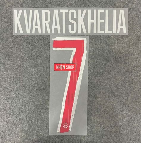 NAMESET KVARATSKHELIA 7 AUTHENTIC PARIS SAINT-GERMAIN SÂN NHÀ 2024/25 UCL