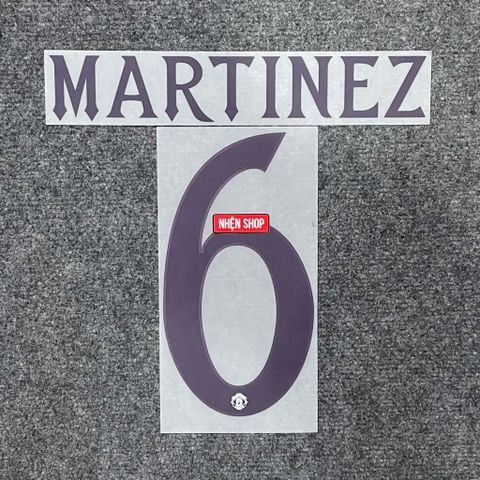 NAMESET MARTINEZ 6 AUTHENTIC MUFC MANCHESTER UNITED SÂN KHÁCH 2025/26 CUP