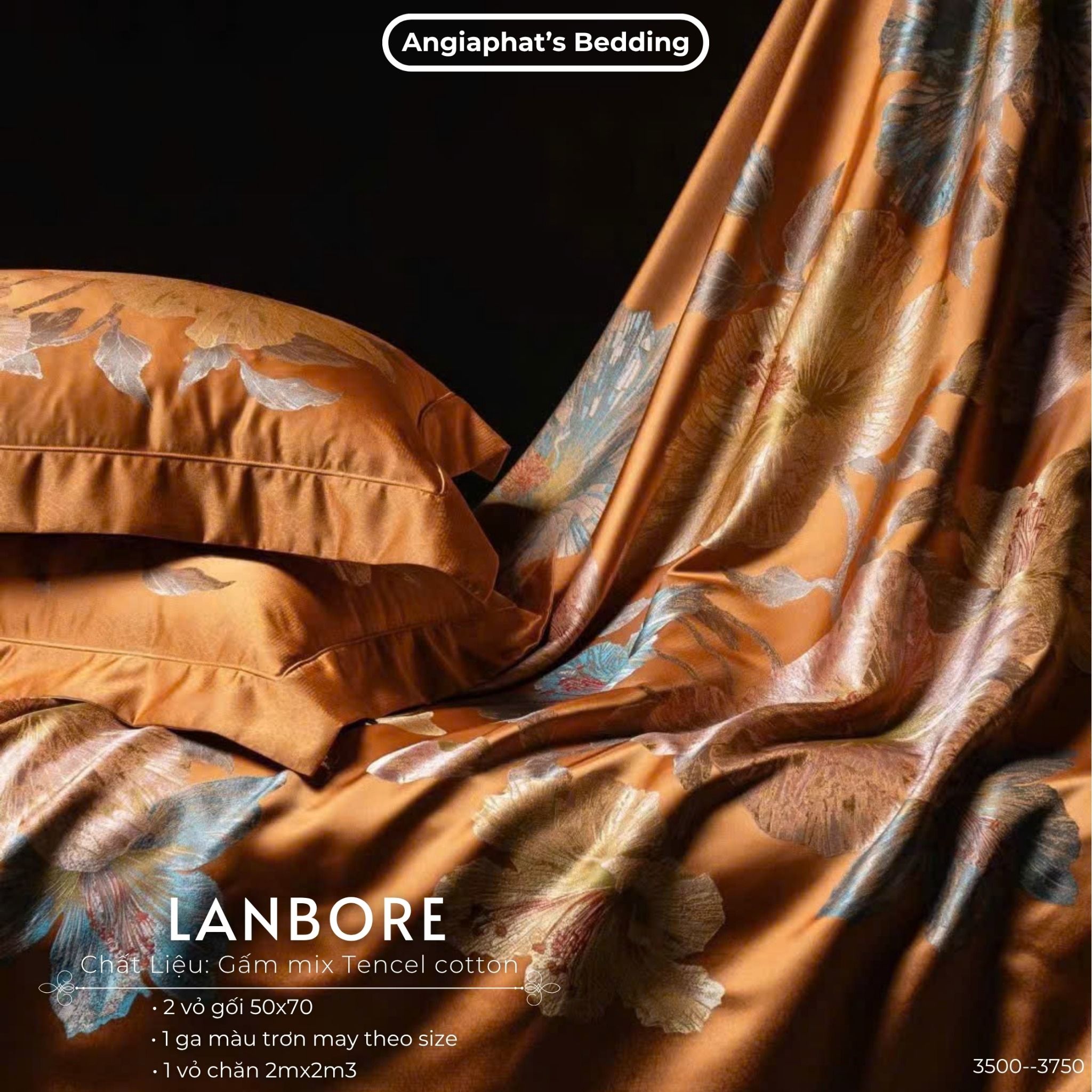  Set Chăn Ga Gấm Tencel - Vương Giả 2 