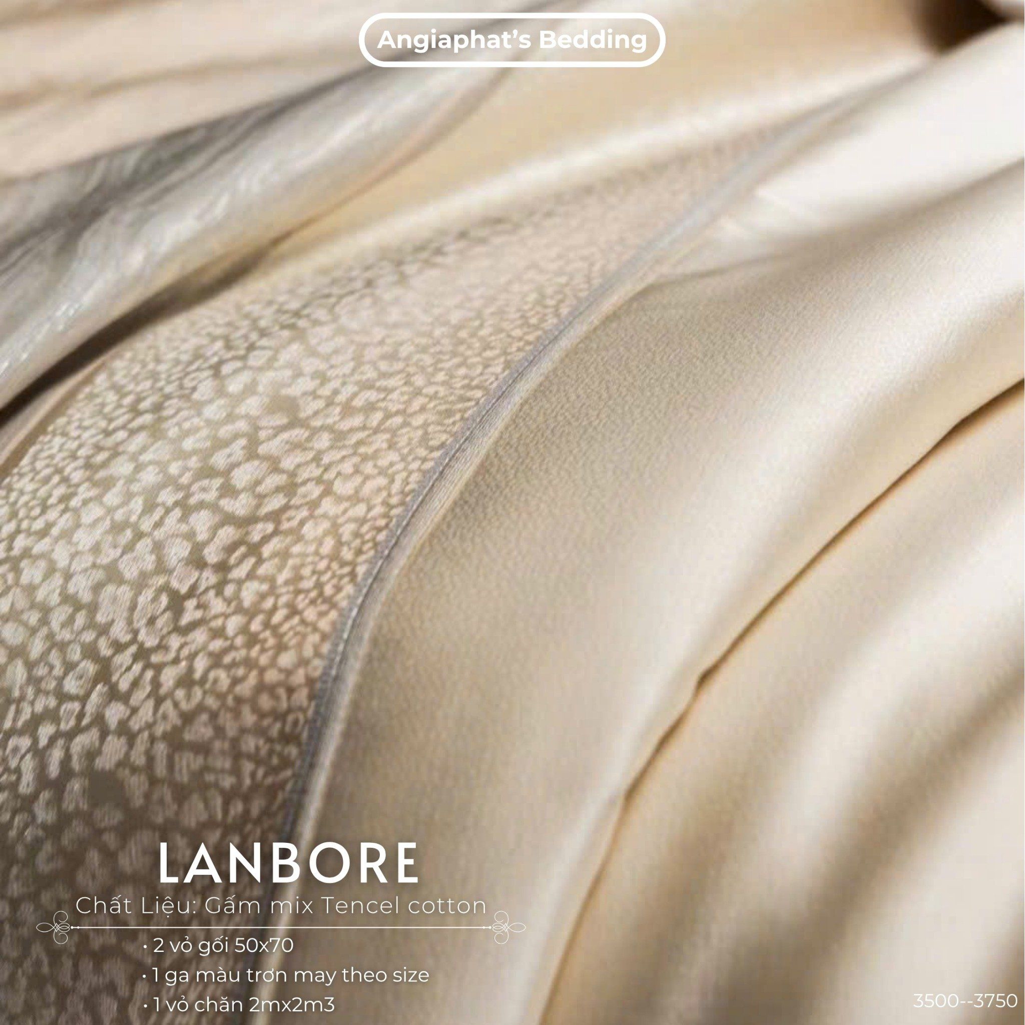  Set Chăn Ga Gấm Tencel - Vương Giả 3 