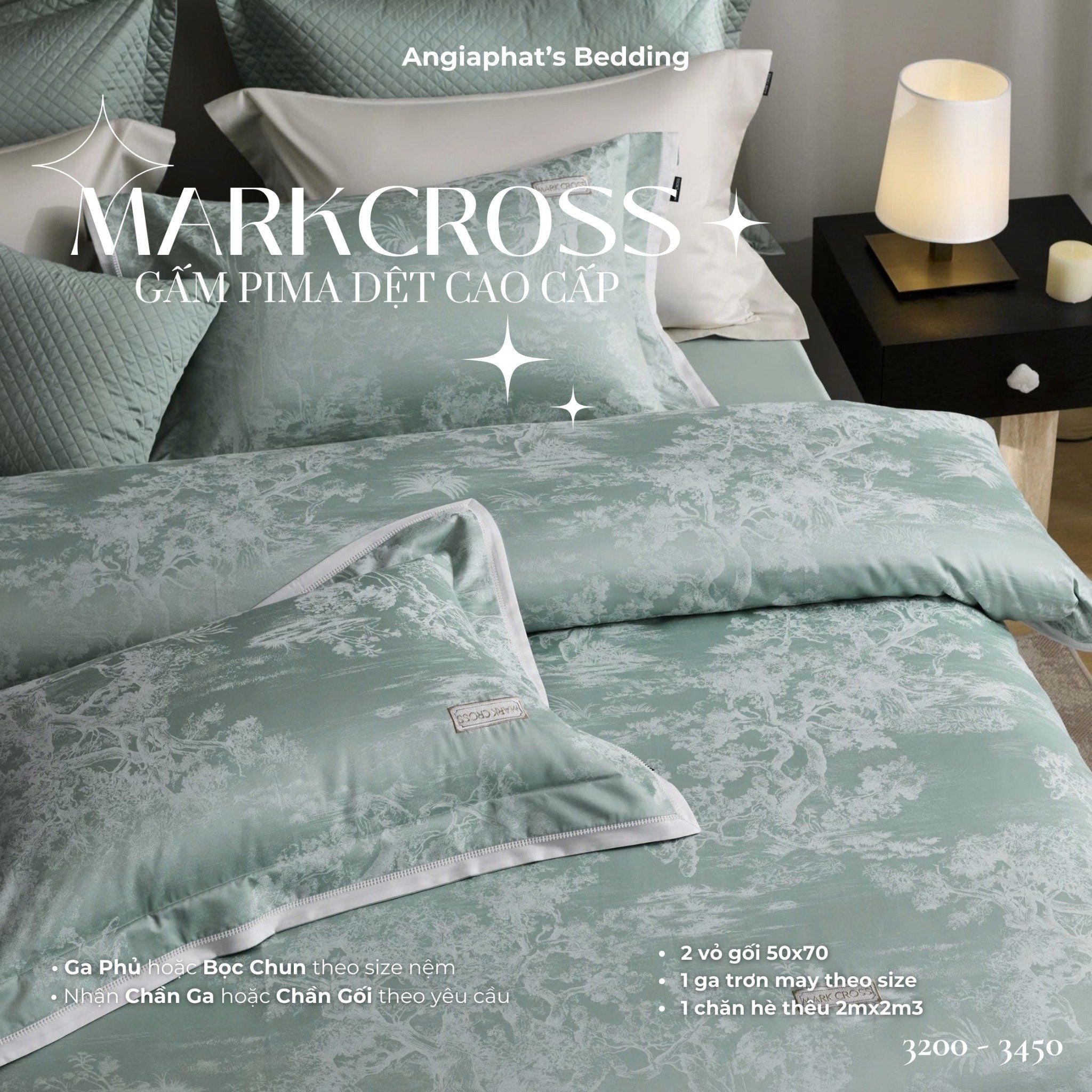  Set Chăn Ga Markcross - Gấm Pima 1 