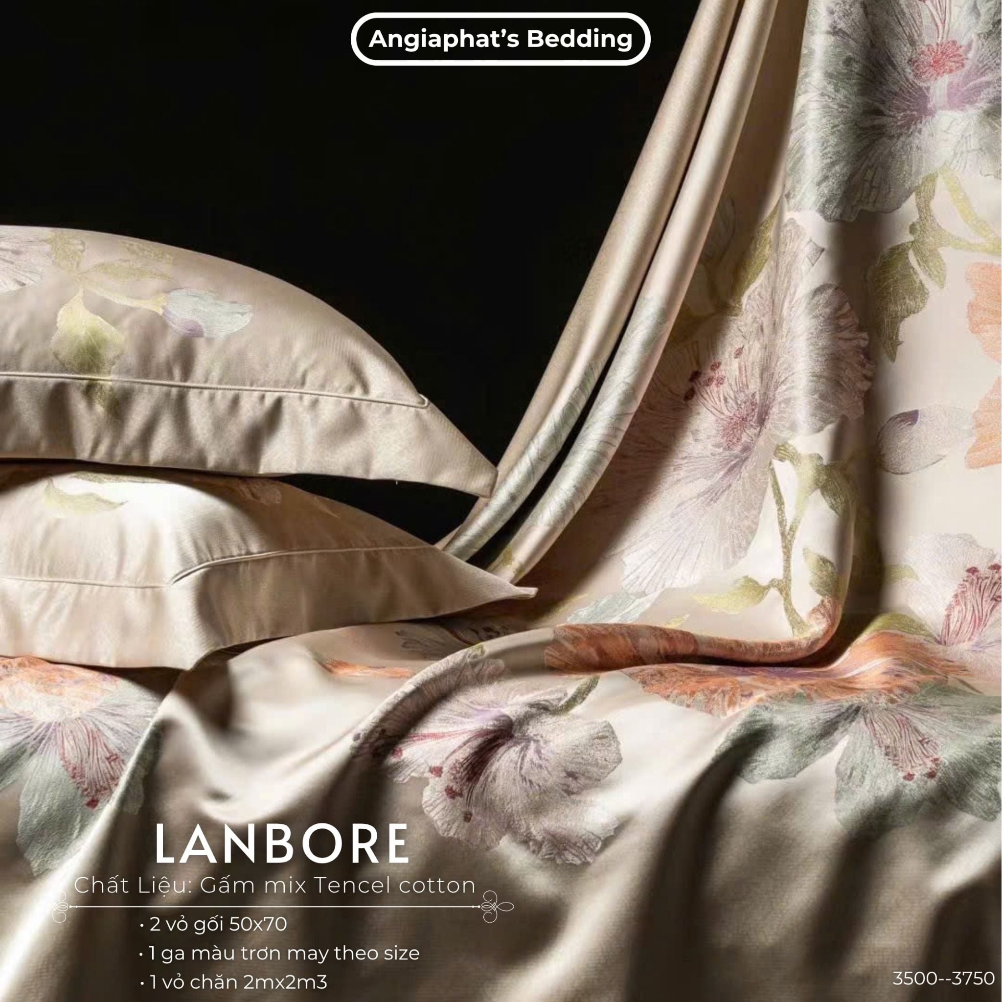  Set Chăn Ga Gấm Tencel - Vương Giả 1 