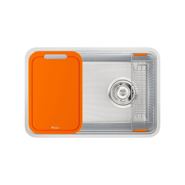 Chậu rửa bát âm 1 hố Konox Tari Smart 7047PP