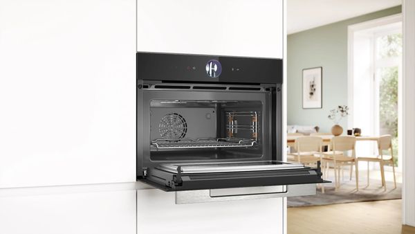LÒ NƯỚNG KÈM VI SÓNG BOSCH CMG7361B1 SERIE 8