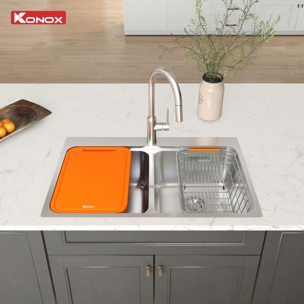 Chậu rửa bát Konox R50 Tari 7851TD