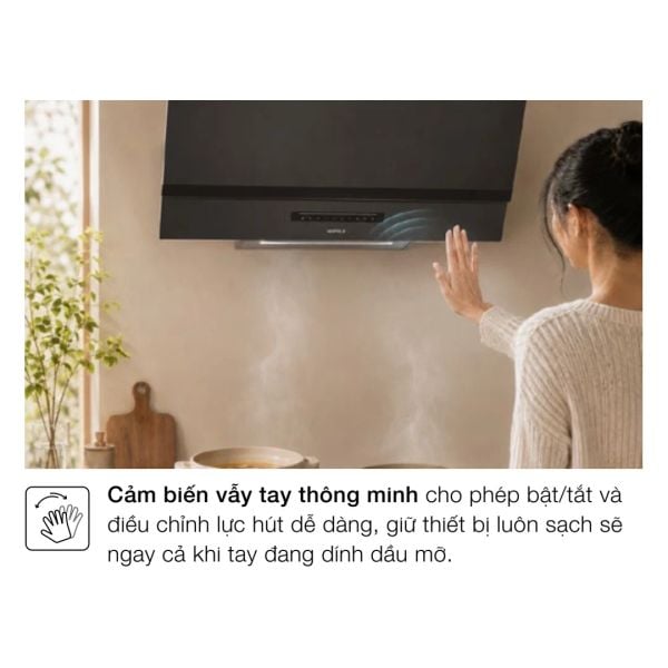 Hút mùi áp tường Hafele HC-H902WB 533.87.379