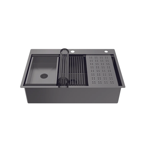 Chậu âm Hafele 567.24.485 ( Màu đen)