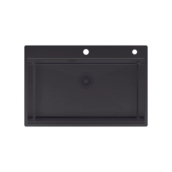 Chậu âm Hafele 567.24.485 ( Màu đen)