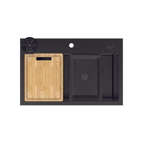 Chậu âm Hafele 567.24.489 (Màu đen)