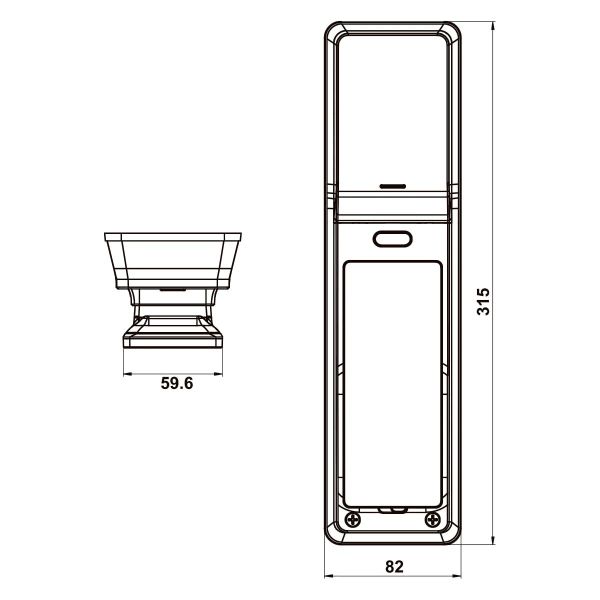 KHÓA ĐIỆN TỬ HAFELE MP2503B 912.21.046
