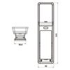 KHÓA ĐIỆN TỬ HAFELE MP2503B 912.21.046