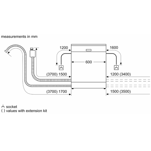 Máy rửa bát độc lập Bosch SMS6ZCI49E Serie 6