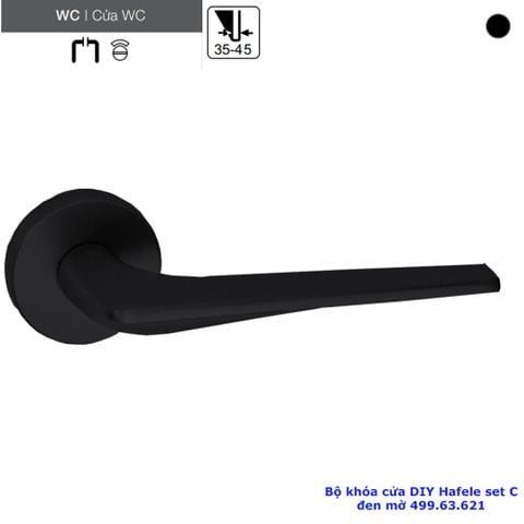 BỘ KHÓA CỬA DIY HAFELE SET C 499.63.621