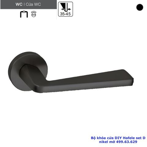 BỘ KHÓA CỬA DIY HAFELE SET D 499.63.629