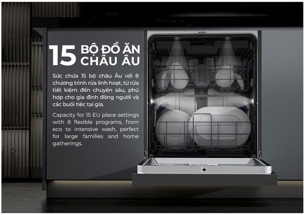 Máy rửa bát độc lập Hafele HDW-F6052G 535.29.652