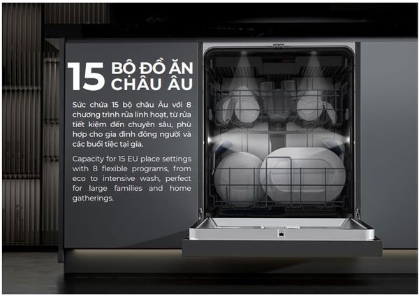 Máy rửa bát độc lập Hafele HDW-F6031G 535.29.651