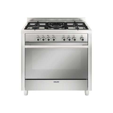Bếp gas 5 kết hợp lò nướng 90cm Glem MQB612VI