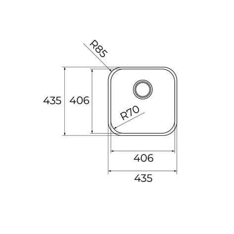 Chậu rửa Teka BE 40.40