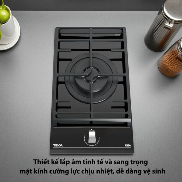Bếp gas lắp âm 1 vùng nấu Teka GZC 31339 XBD BK