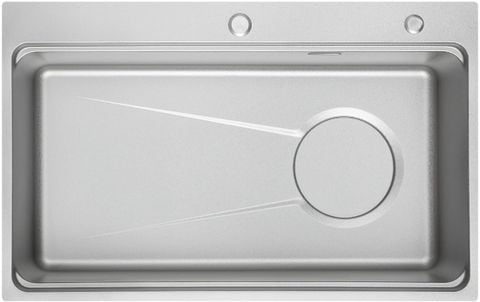 Chậu rửa 1 hố Inox 304 chống xước GrandX GX8050SV Volcano