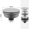 Chậu rửa 1 hố lắp âm Inox 304 chống xước GrandX GX8045LV Volcano