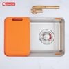 Chậu rửa bát âm 1 hố Konox Tari Smart 7047PP