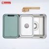 Chậu rửa bát 1 hố Konox Tari Smart 8047PP