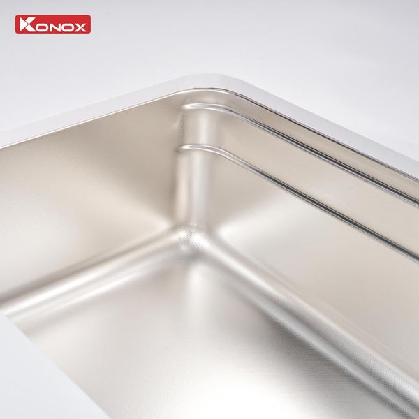 Chậu rửa bát âm Konox Tari Smart 8047 Tặng bộ dao 7 món Gouter