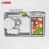 Chậu rửa bát bề mặt mịn Konox Tari 8050SM