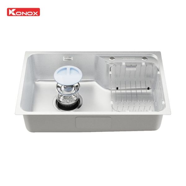 Chậu rửa 1 hố lắp âm Konox Tari Smart 8050