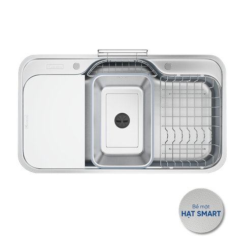 Chậu rửa bát phong cách Nhật chống xước Konox Tari Smart 9051