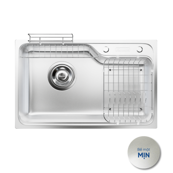 Chậu rửa bát bề mặt mịn Konox Tari 8050SM