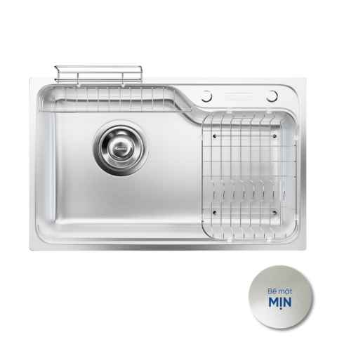 Chậu rửa bát bề mặt mịn Konox Tari 8050SM