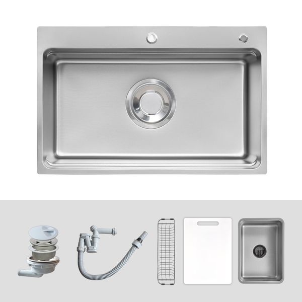 Chậu rửa bát Kluger KF7850FS Plus (Tặng vòi Kluger KLF00030S)