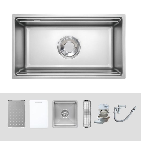 Chậu rửa bát Kluger KG7644FS Plus  (Tặng vòi Kluger KLF00030S)