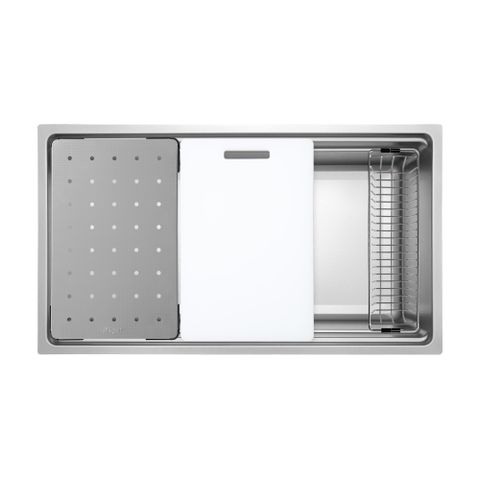 Chậu rửa bát Kluger KG7644FS Plus  (Tặng vòi Kluger KLF00030S)