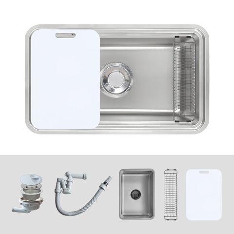 Chậu rửa bát Kluger KO7847FS Plus (Tặng vòi Kluger KLF00030S)