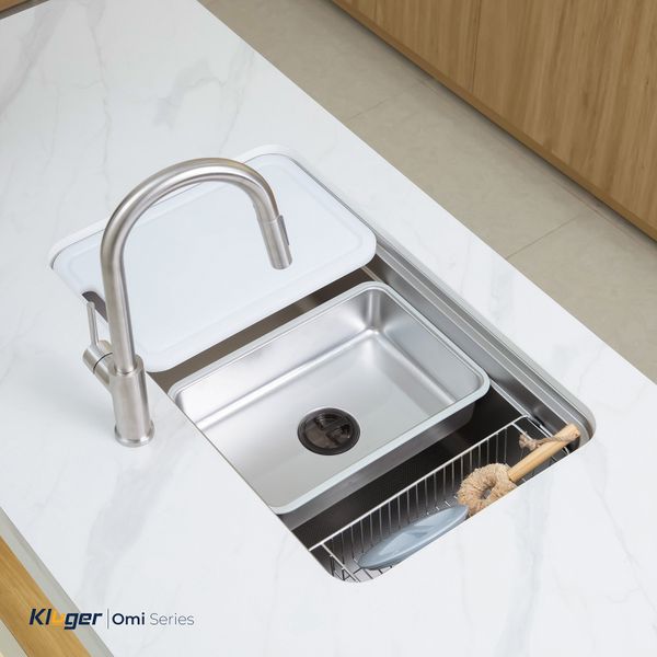 Chậu rửa bát Kluger KO7847FS Plus (Tặng vòi Kluger KLF00030S)