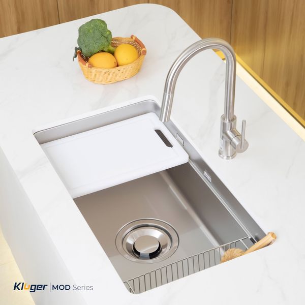 Chậu rửa bát Kluger KU8844FS Plus (Tặng vòi Kluger KLF00030S)