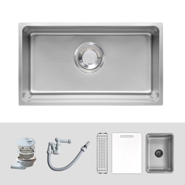 Chậu rửa bát Kluger KU7844FS Plus (Tặng vòi Kluger KLF00030S)