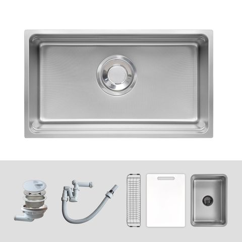 Chậu rửa bát Kluger KU7844FS Plus (Tặng vòi Kluger KLF00030S)