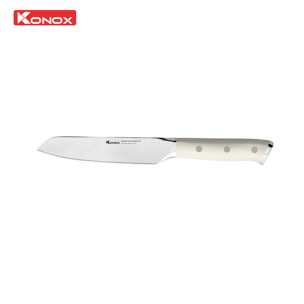 Bộ dao làm bếp 5 món cao cấp Konox Haper Grey