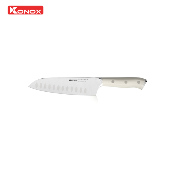 Bộ dao làm bếp 5 món cao cấp Konox Haper Grey