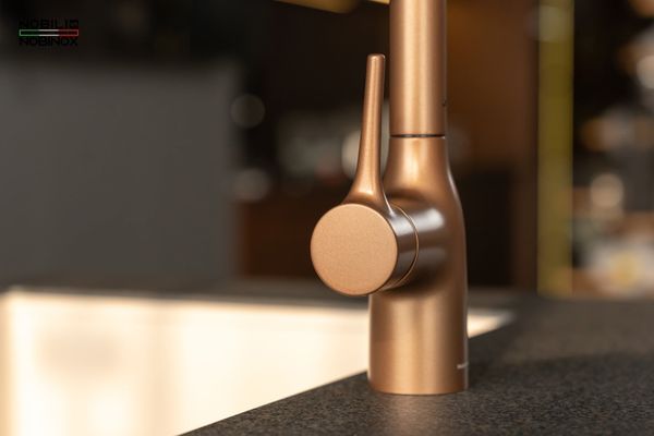 Vòi rửa bát dây rút Nobili Mania NB217B