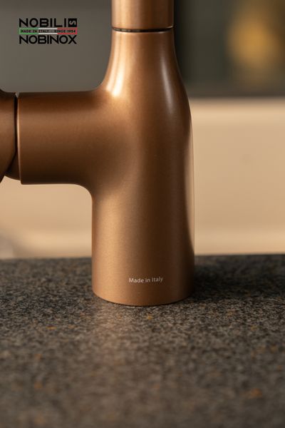 Vòi rửa bát dây rút Nobili Mania NB217B