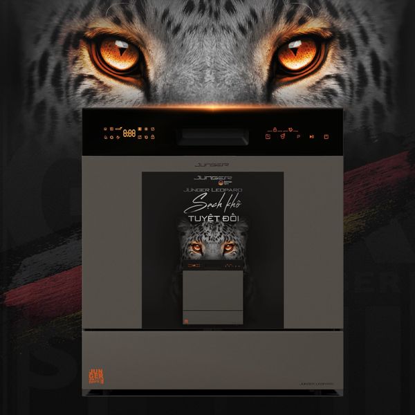 Máy Rửa Bát Junger Leopard DWJ-133-MS