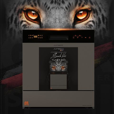 Máy Rửa Bát Junger Leopard DWJ-133-MS