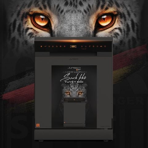 Máy Rửa Bát Junger Leopard DWJ-183-VG