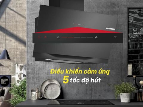 Hút mùi áp tường Bosch DWK91LT60 Serie 8